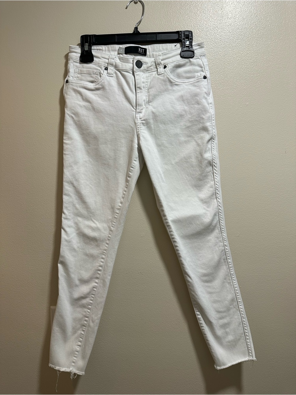 Women’s Kut from the Kloth White Skinny Jeans